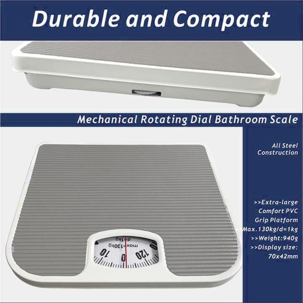 Portable Mechanical Scale Non Slip Pad Body Weight Scales Reusable ...