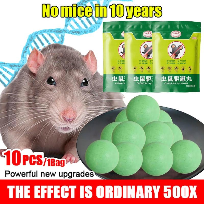 10PCS Mouse Repellent Mothballs Non-Toxic Powerful Mothball For Big ...