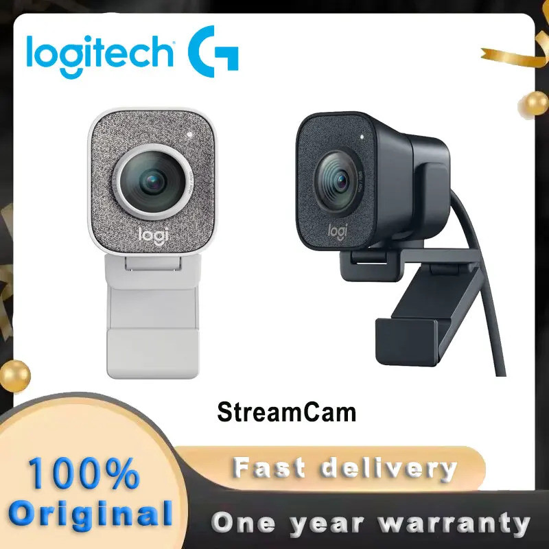 New 100% Logitech Streamcam Webcam Professional Usb Full Hd 1080p ...