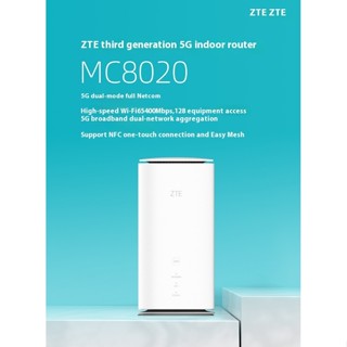 ZTE 5G CPE 3pro MC8020 AX5400 WiFi 6 Dual band Wireless Mobile Gigabit ...