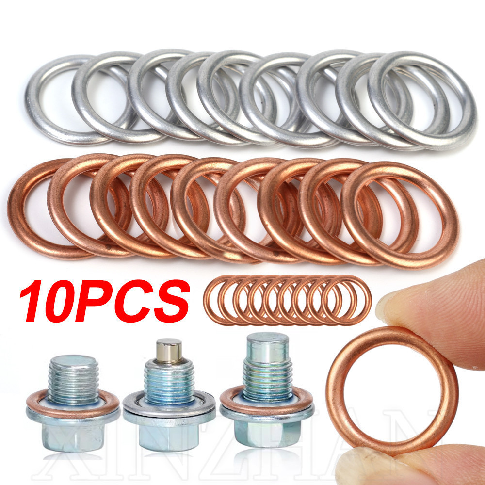 Aluminum/ Copper Oil Drain Plug Gasket Easy to Replace Seal