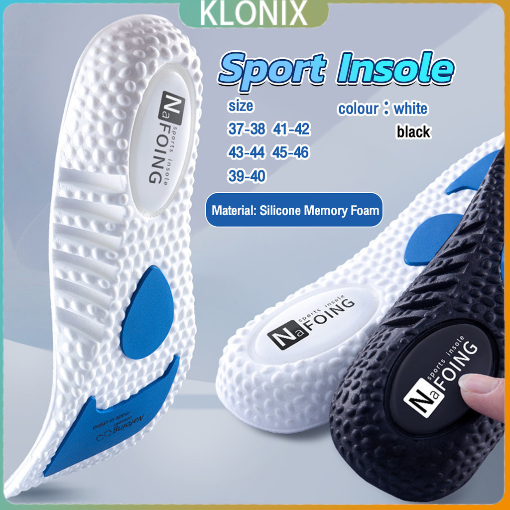 Ki Comfortable Orthopedic Sport Insole with Arch Support for Flatfoot ...