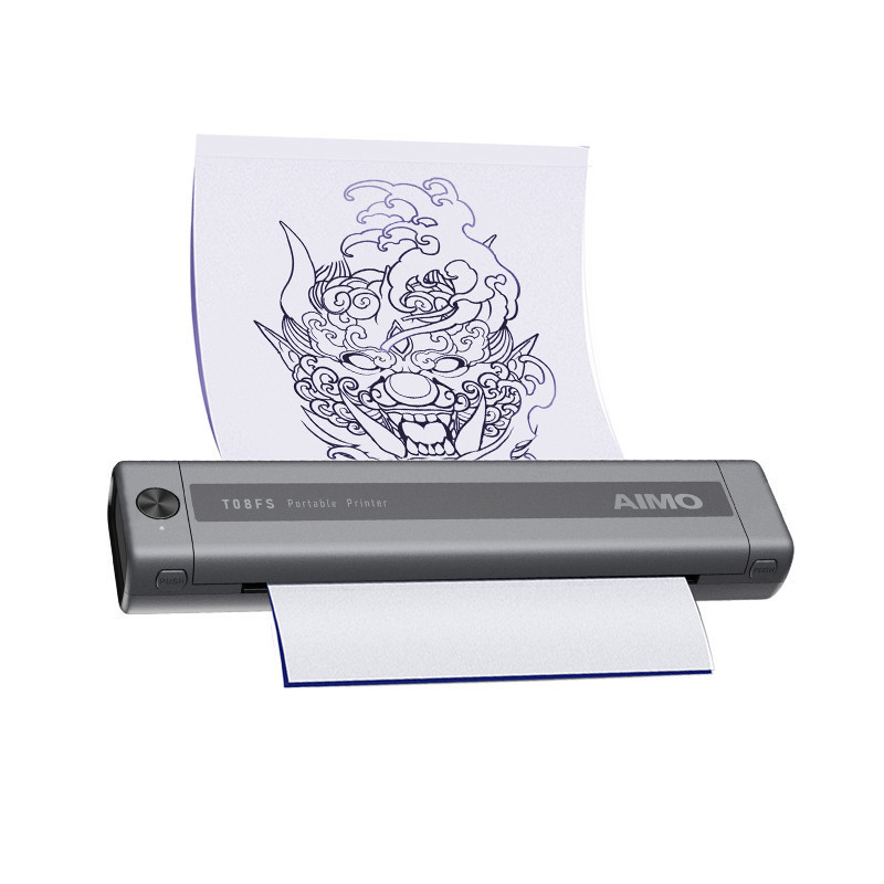 Mini Tattoo Printer Thermal Template Machine Printable Shading Image ...