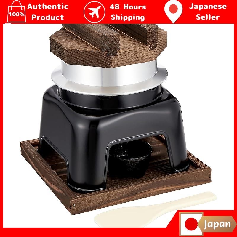 Endo Shoji TKG Tabletop rice cooker, fluorinecoated, kamameshi set, 1