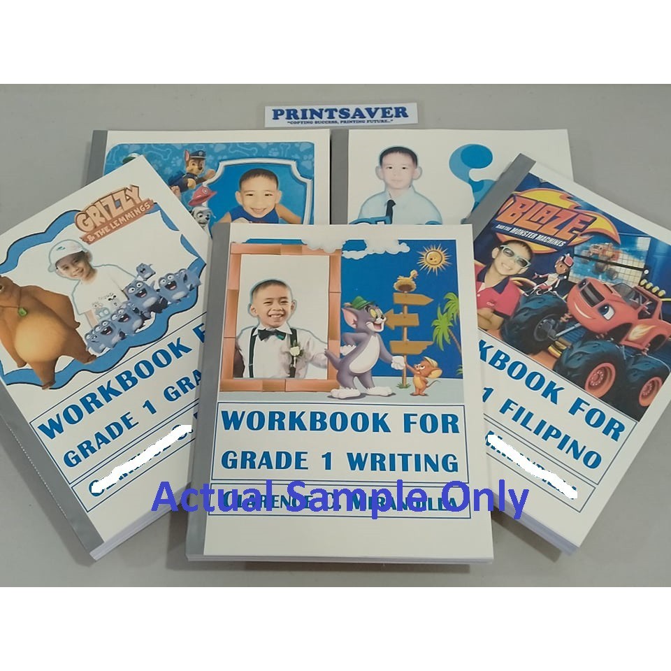 Grade 1 Complete Set Workbook Kids Learning Material Worksheet Children ...