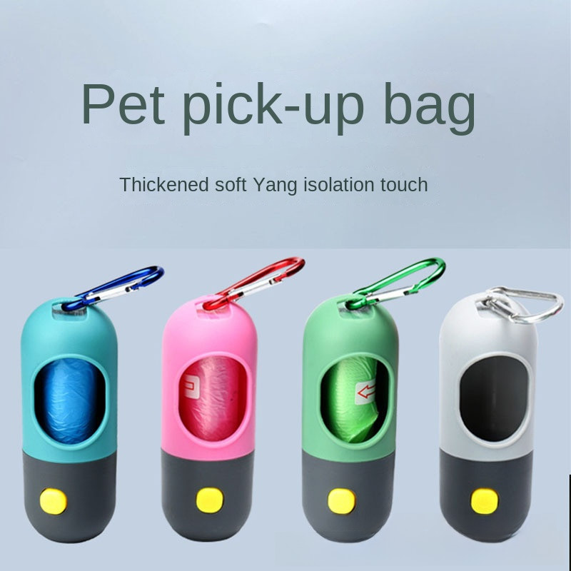 NewLEDLight Source Pet Pooper Scooper Portable Garbage Bag Shopee
