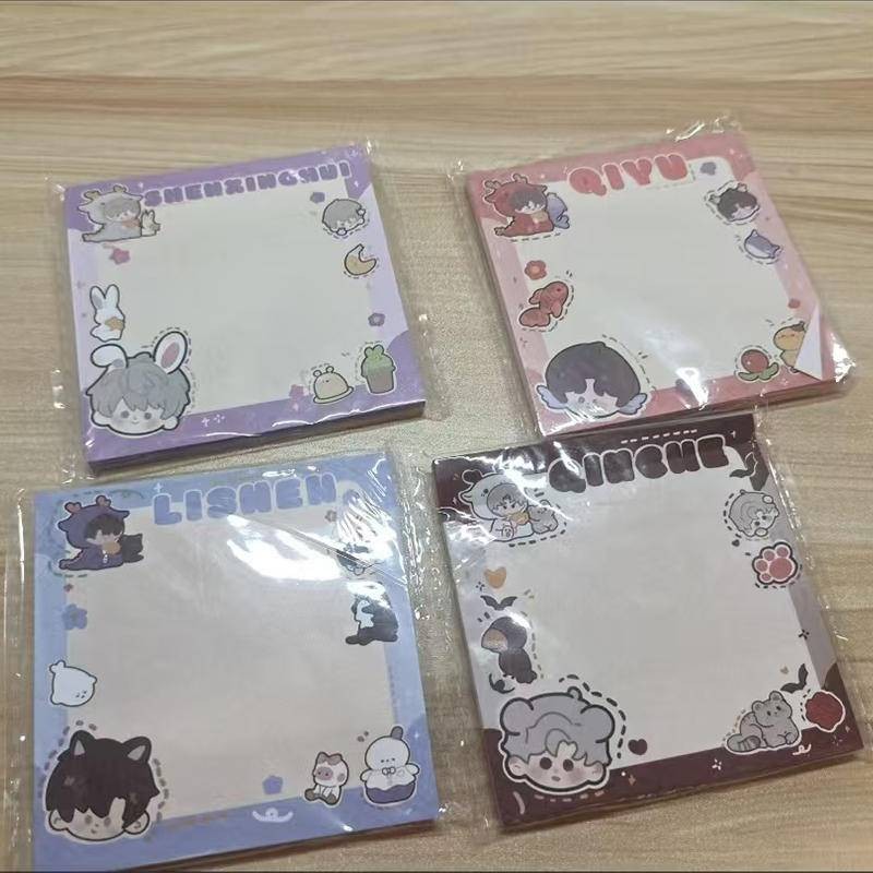 50Sheets Love and Deepspace Memo Pad Sticky Notes Pad Xavier Zayne ...