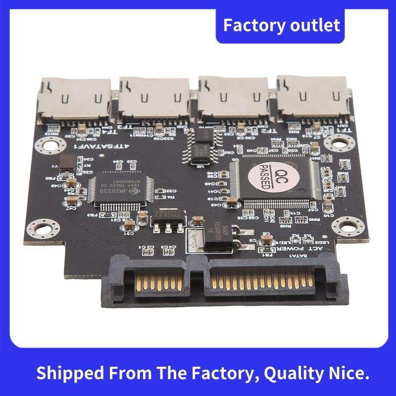 4 Way Micro-SD TF Card to SATA Serial Adapter SSD Industrial Embedded ...