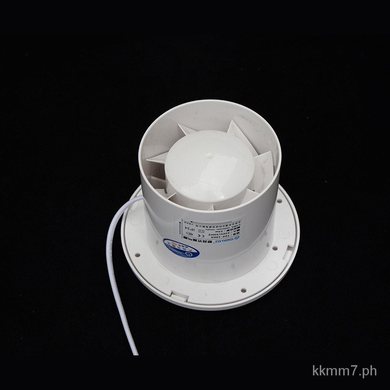 Bathroom Kitchen UltraQuiet Strong WallMounted Ventilator Exhaust Fan