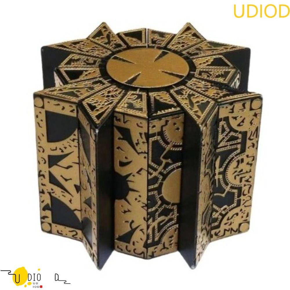 UDIOD Lock Puzzle Box, 11 Hellraiser Series Cube Lock Box, Educational