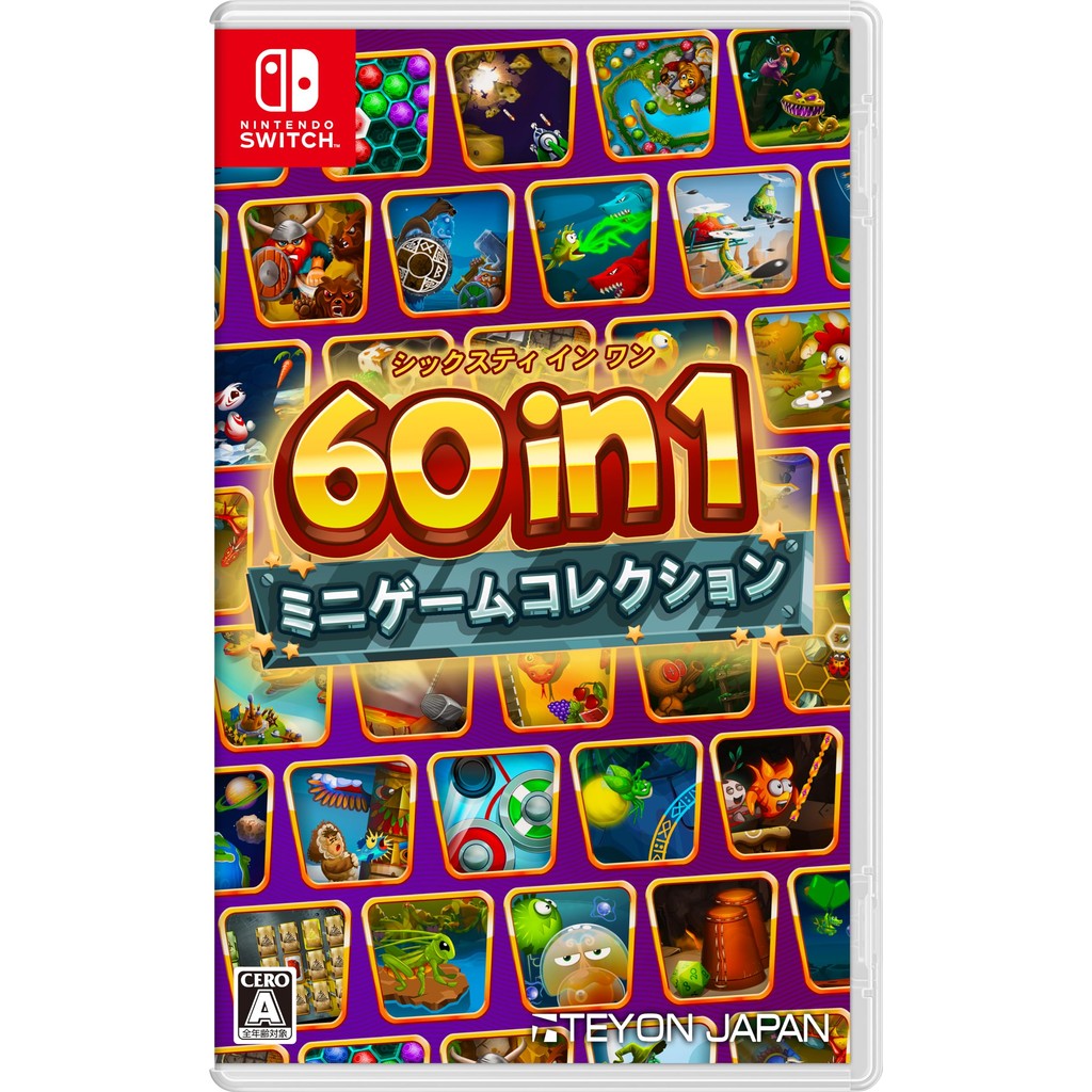 60 in 1 Mini Game Collection-Switch - Directly from JAPAN | Shopee ...
