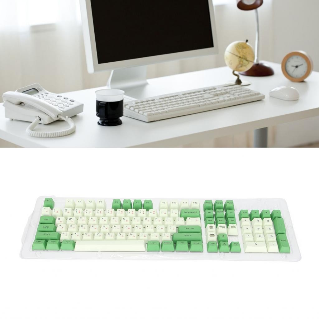 Apill Keyboard Keycaps Durable Wear Resistance PBT Material Computer ...