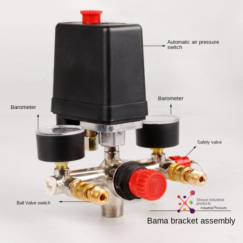 Air Compressor Pump Accessories Pressure Switch Automatic Air Pressure ...
