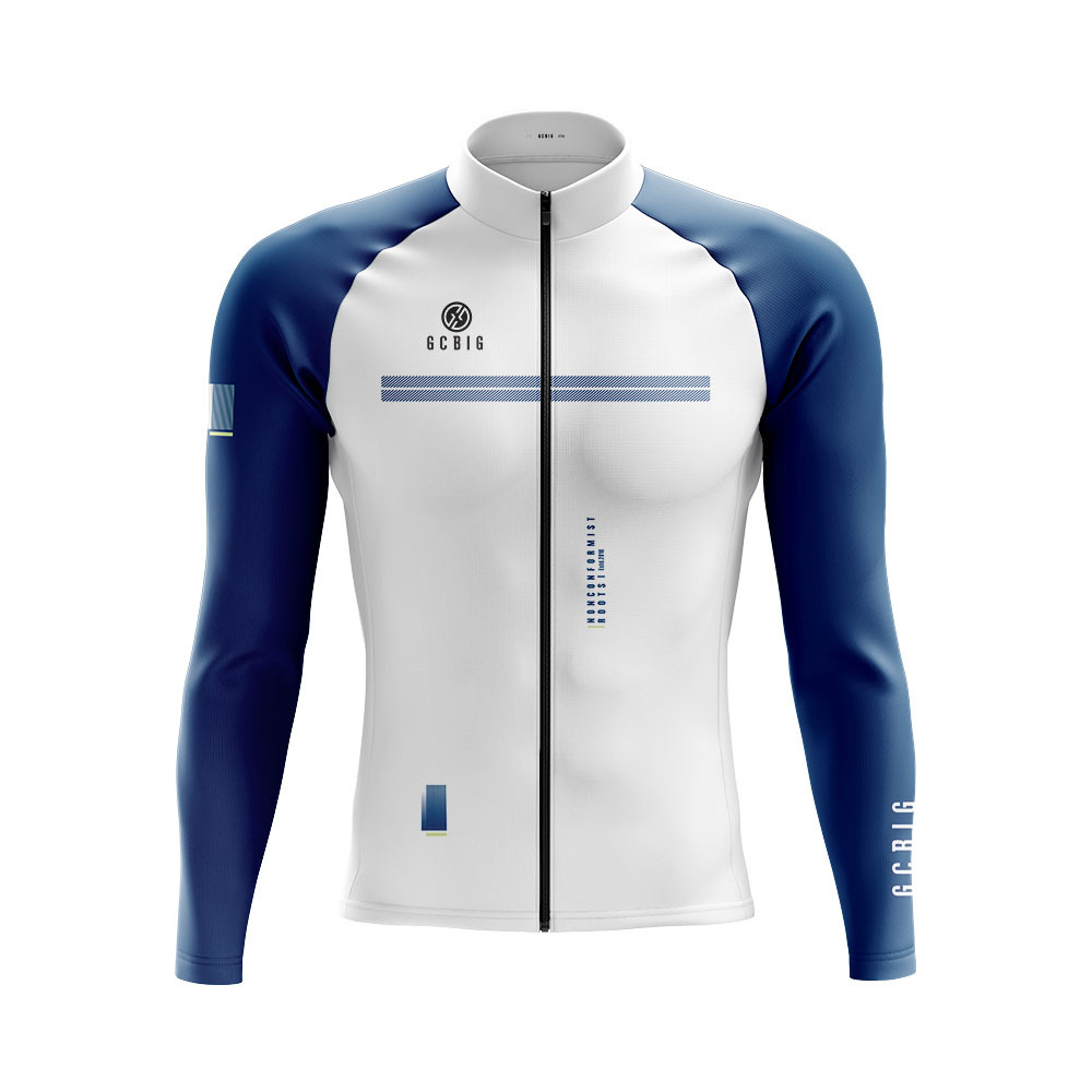 GCBIG Pro Mens Cycling team 8D Padded Long sleeves Jersey Bib shorts ...
