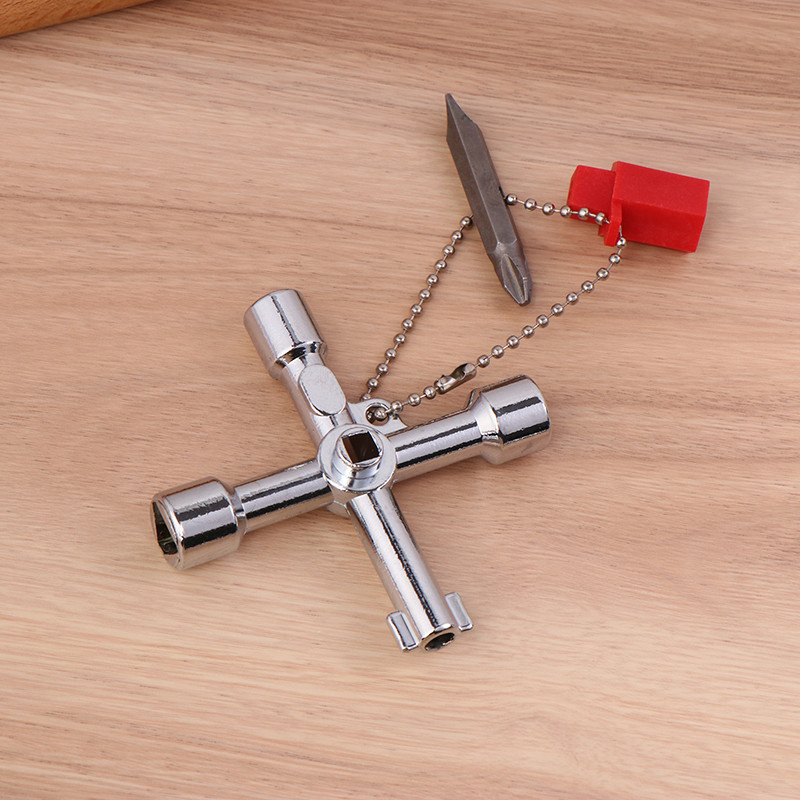 [PANDAB] Water Meter Valve Key, Inner Triangle Wrench, Multipurpose