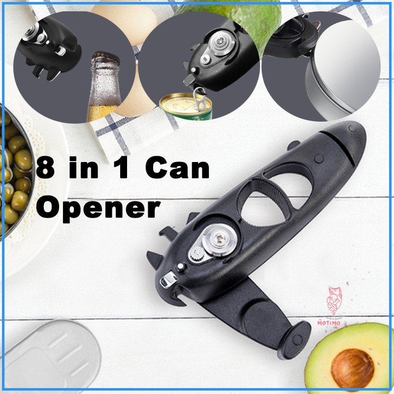From PH 8 in 1 Can Opener Manual Handheld Can Opener Opener Ergonomic ...