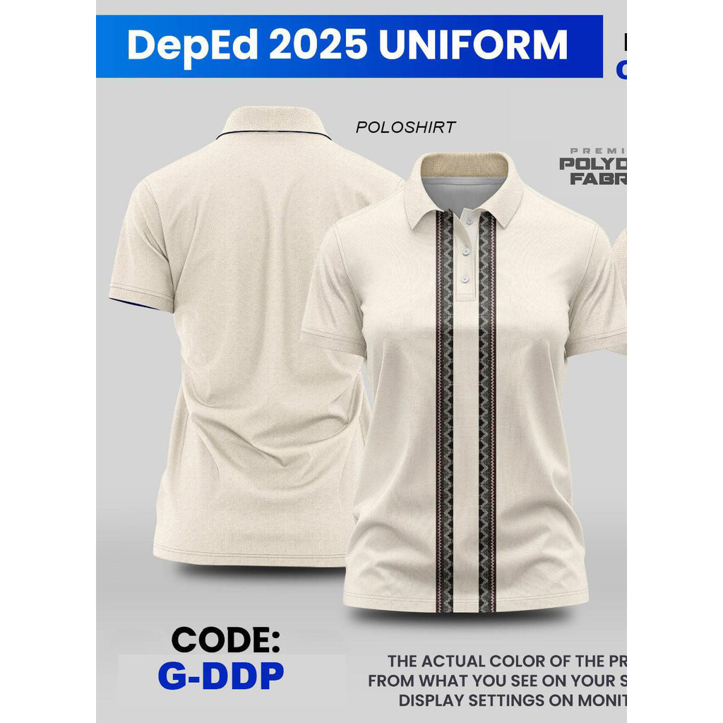 2025 NEW DEPED UNIFORMS MONDAY UNIFORM FOR FEMALE CLASSROOM-BASED ...