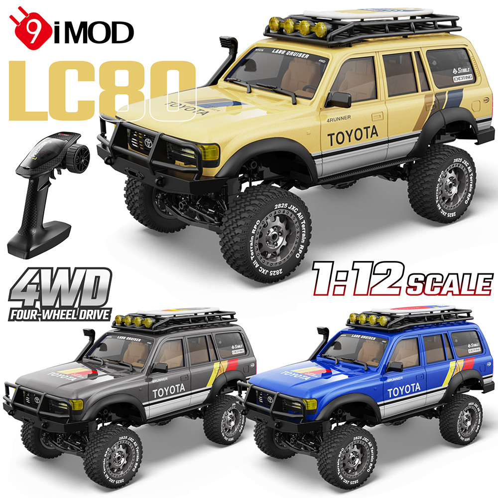 New LC80 RC Cars 1/12 large-sized 2.4G full scale RC off-road climbing ...