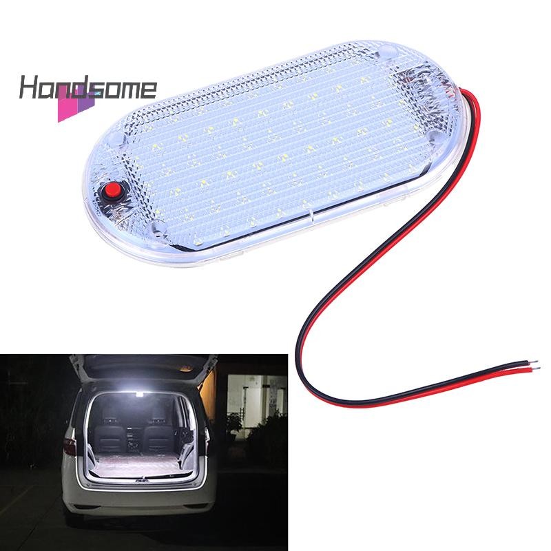 Handsome- 60LED 12V-85V LED Car Vehicle Dome Roof Ceiling Reading Lamp ...