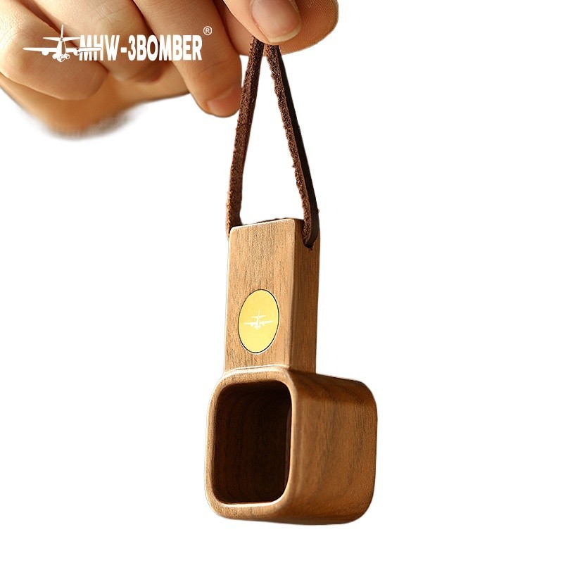 MHW3BOMBER Bomber Jove Solid Wood Measuring Spoon Coffee Bean/Powder