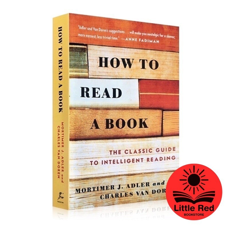 How To Read A Book by Mortimer J. Adler / Charles Van Doren - Self Help ...