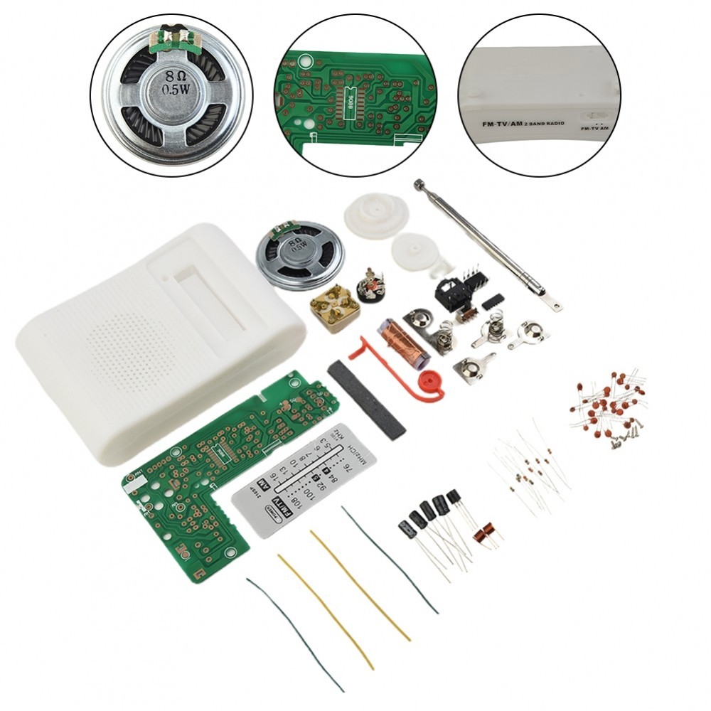 Kit Fai Da Te Radio FM Stereo 76-108 MHz – Con Saldatura, Pratica E Alimentazione 2.7-3.3V - Foto 6