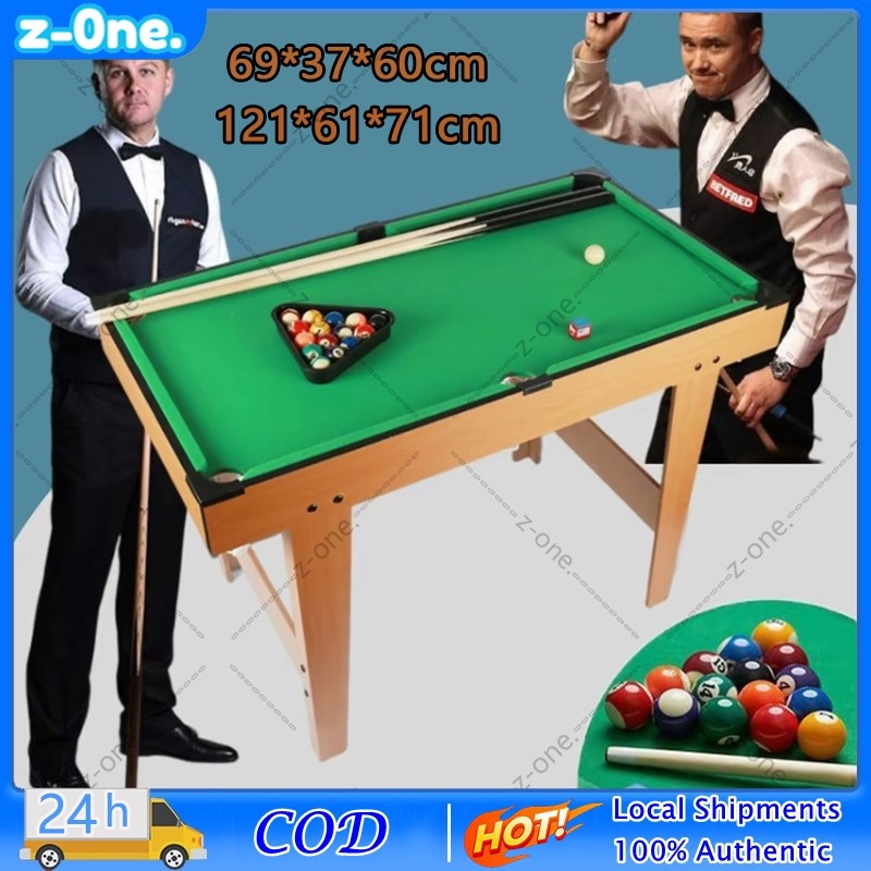 FUNC Mini Billiard Table for Kids Wooden With Tall Feet Pool Table Set ...