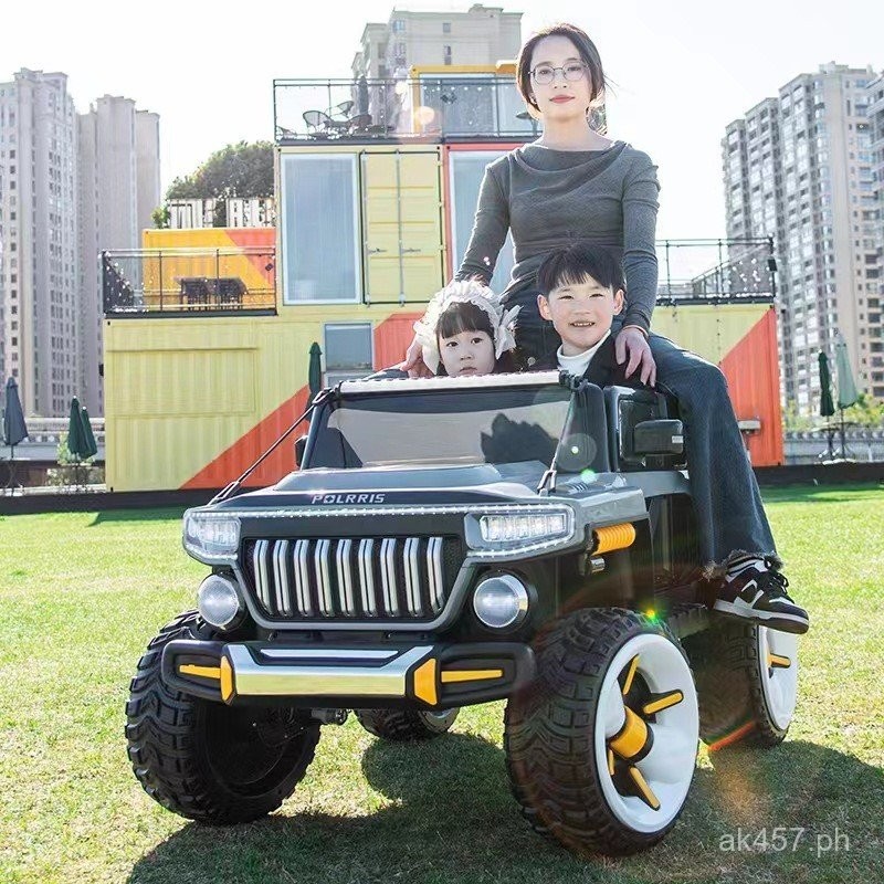 Children's Electric Car Sitting Adult Male and Female Baby FourWheel