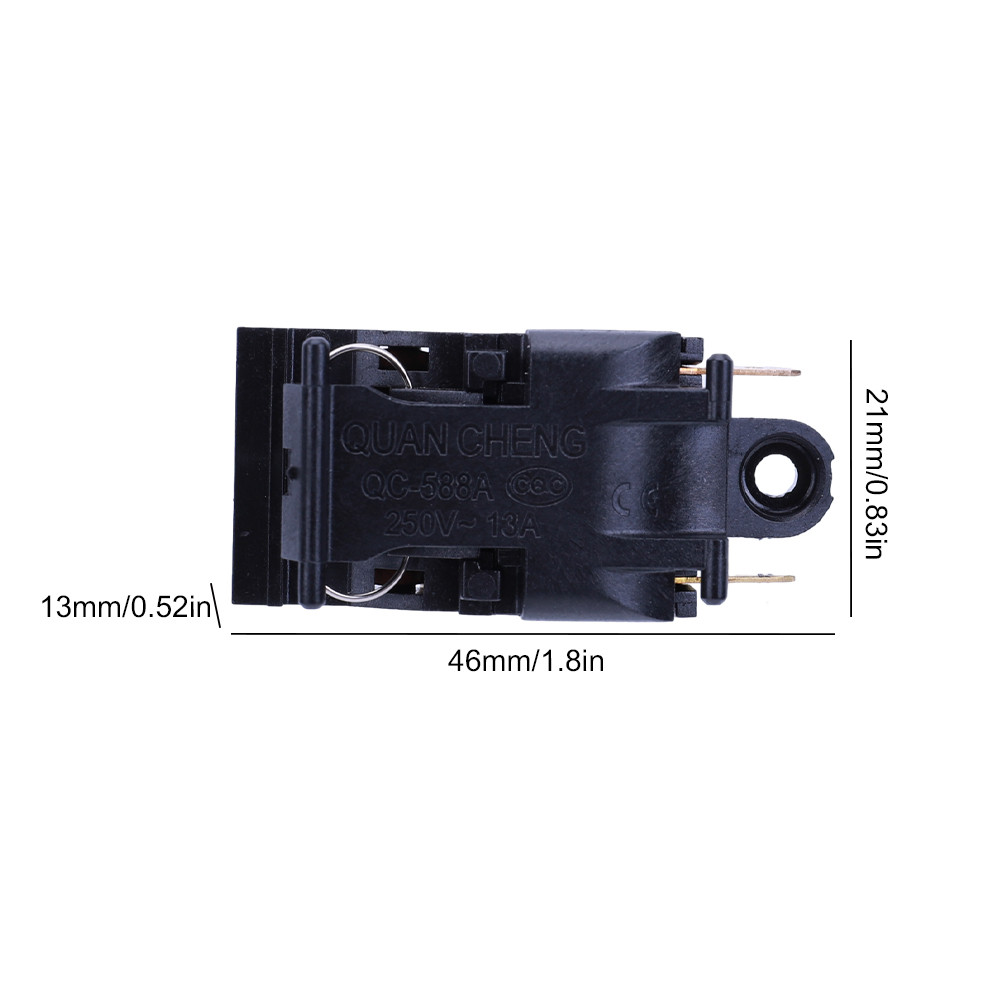 RotatingMoment Universal Electric Kettle Power Switch 13A 250V Kettles