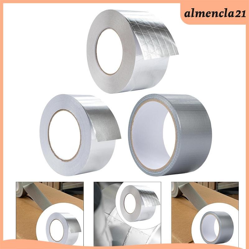 [Almencla] Aluminum Foil Tape Duct Tape for Ductwork Hot Cold Air Ducts