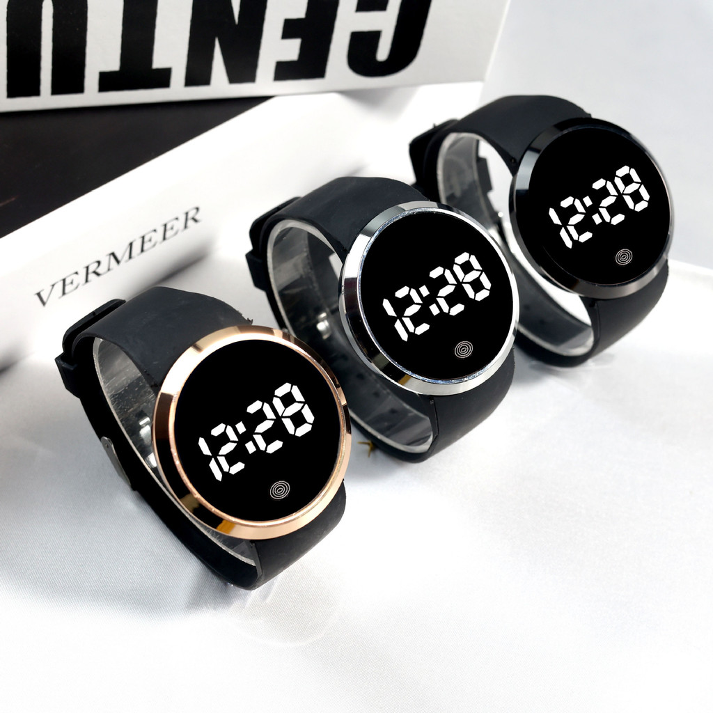 NewLEDTouch Screen Electronic Watch Male and Female Couple Student ...