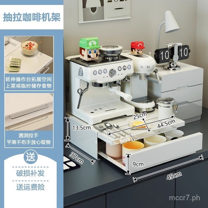 Kitchen Microwave Oven Rack Pull-out Storage Rack Oven Storage Rack ...