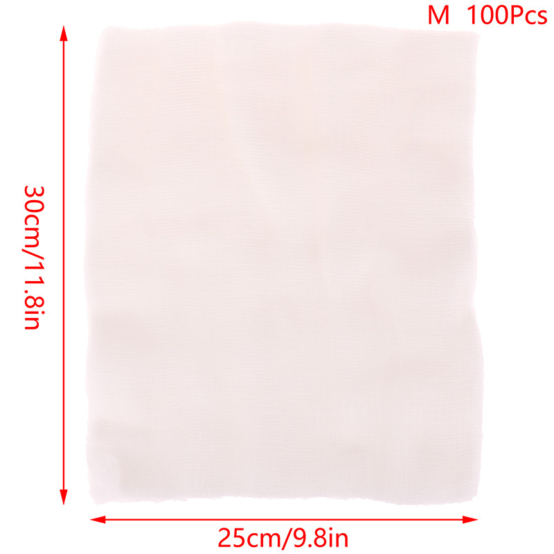 icebrightbeauty 100pcs Disposable Spa Face Gauze Mask Paper Sheet