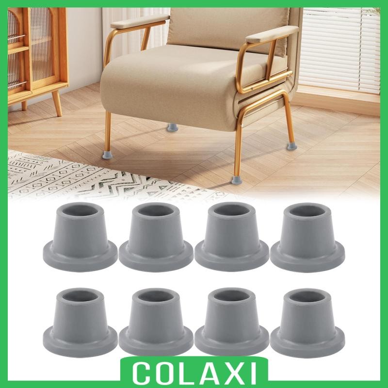 [Colaxi] 8 Pieces Shower Chair Feet Heavy Duty Replacement Nonskid