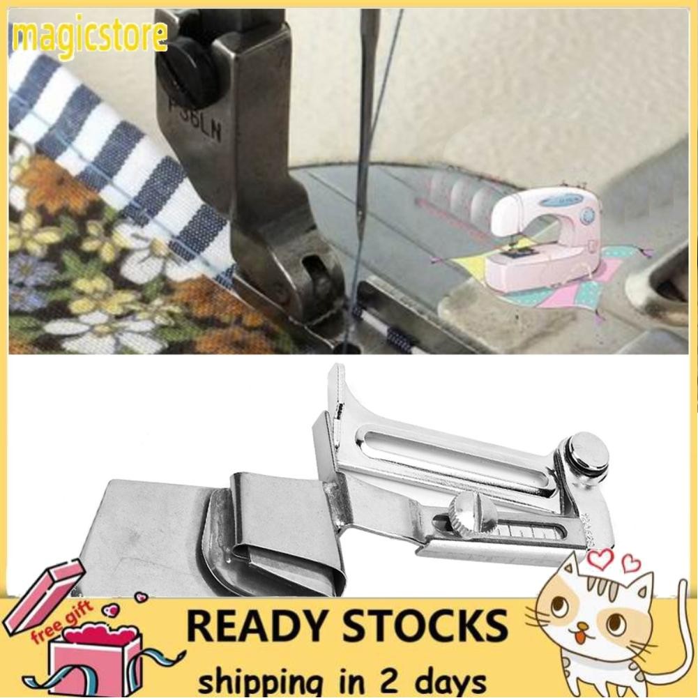 Magicstore Overlock Folder Steel Flat Seamer Attachment Tape Binder for ...