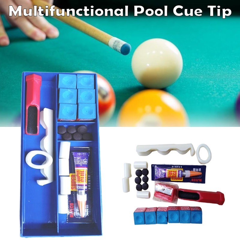 Multifunctional Pool Cue Tip Ferrule Shaver Billiard Supplies Outdoor ...