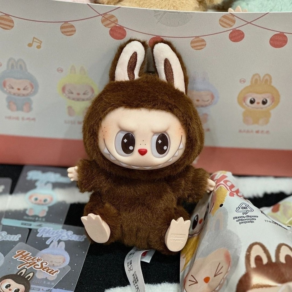 Labubu The Monsters Exciting Macaron Mystery Anime Figure Labubu Vinyl ...