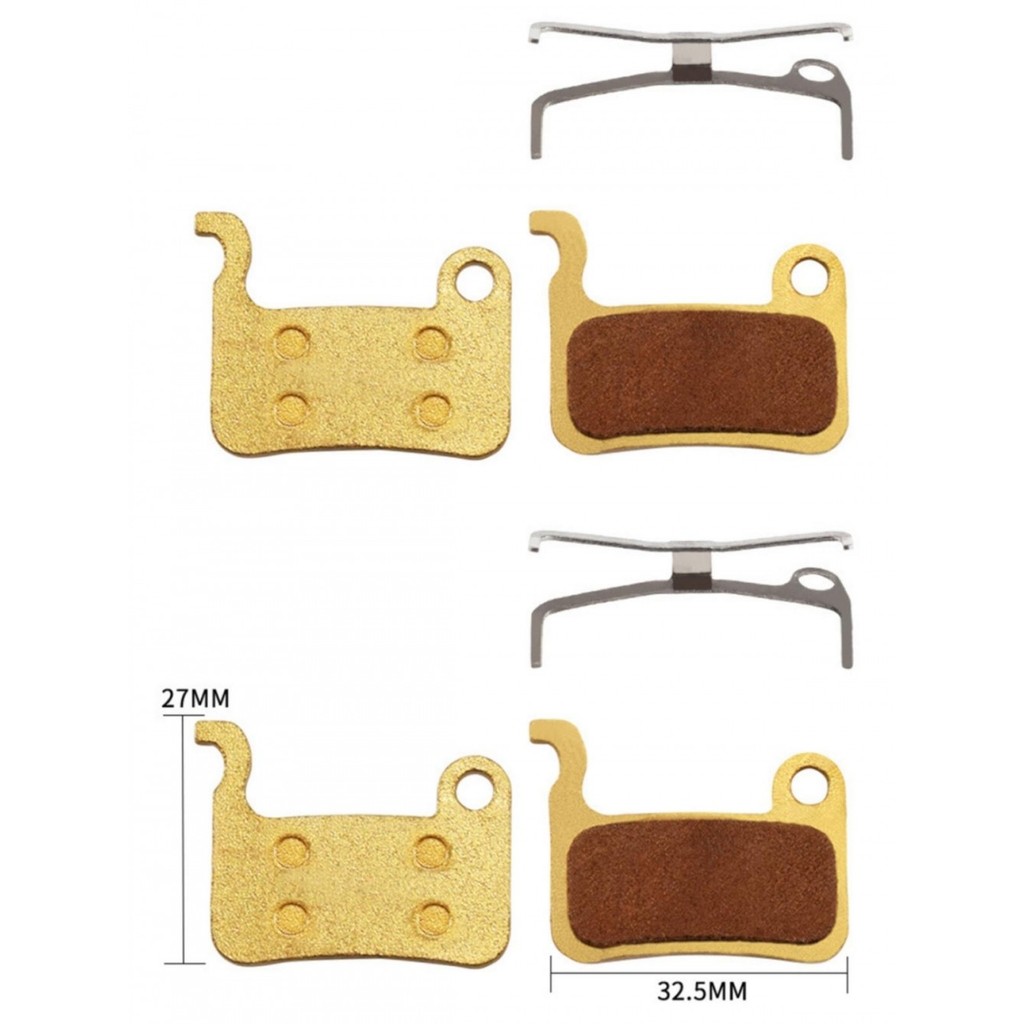 【Anna】Bike Disc Brake For Pads Set for Enhanced Stopping Performance in