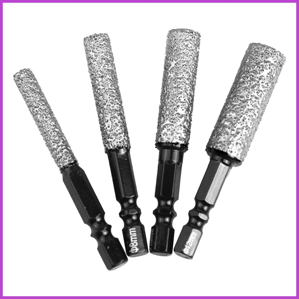 Tile Bits Brazing Hexagonal Handle Glass Drill Bit Drilling Equipment ...