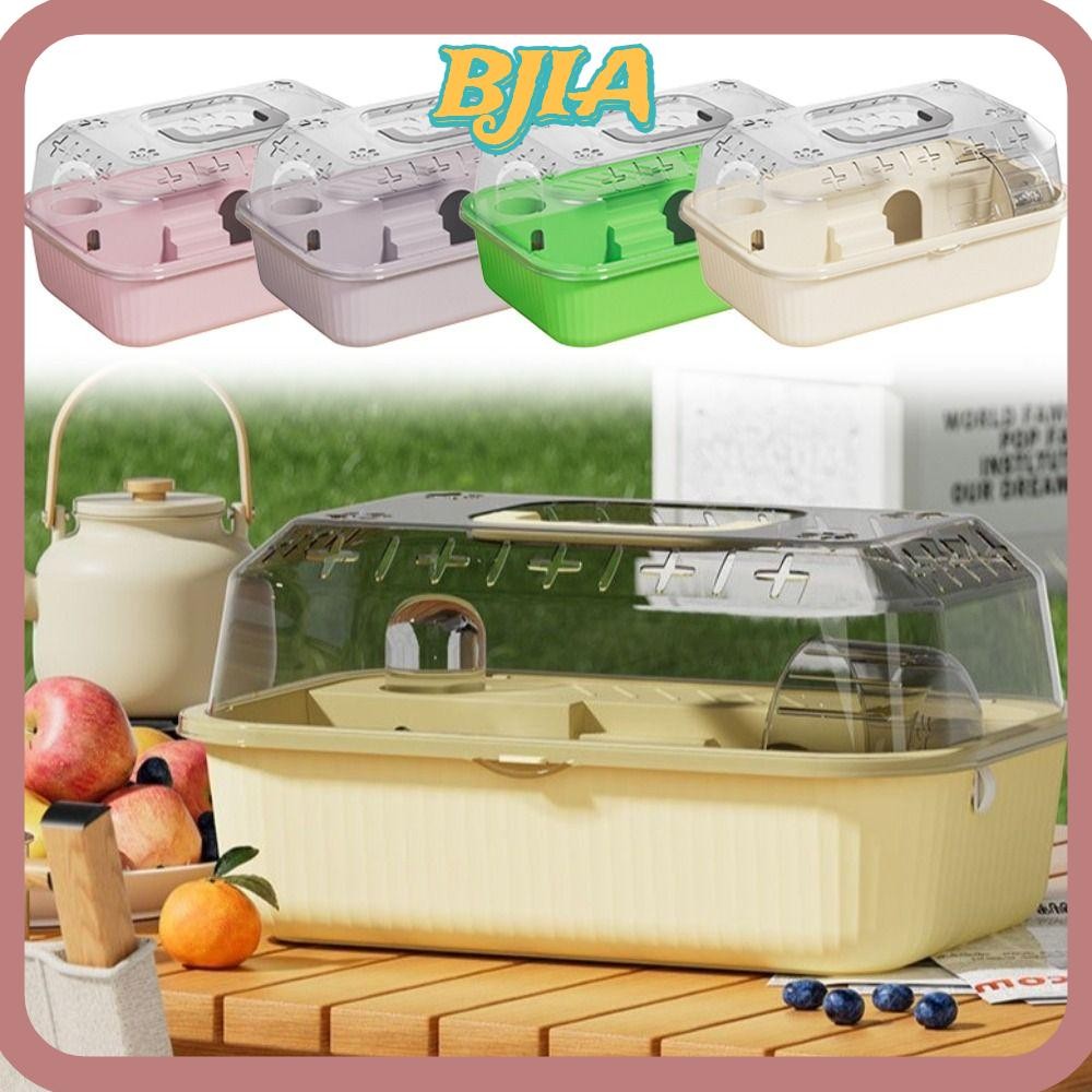 Hamster Cage Reheating Solutions With Ventilation Systems Reference: Bja Hamster Habitat House Openable Top Ventilation Hamster Cage