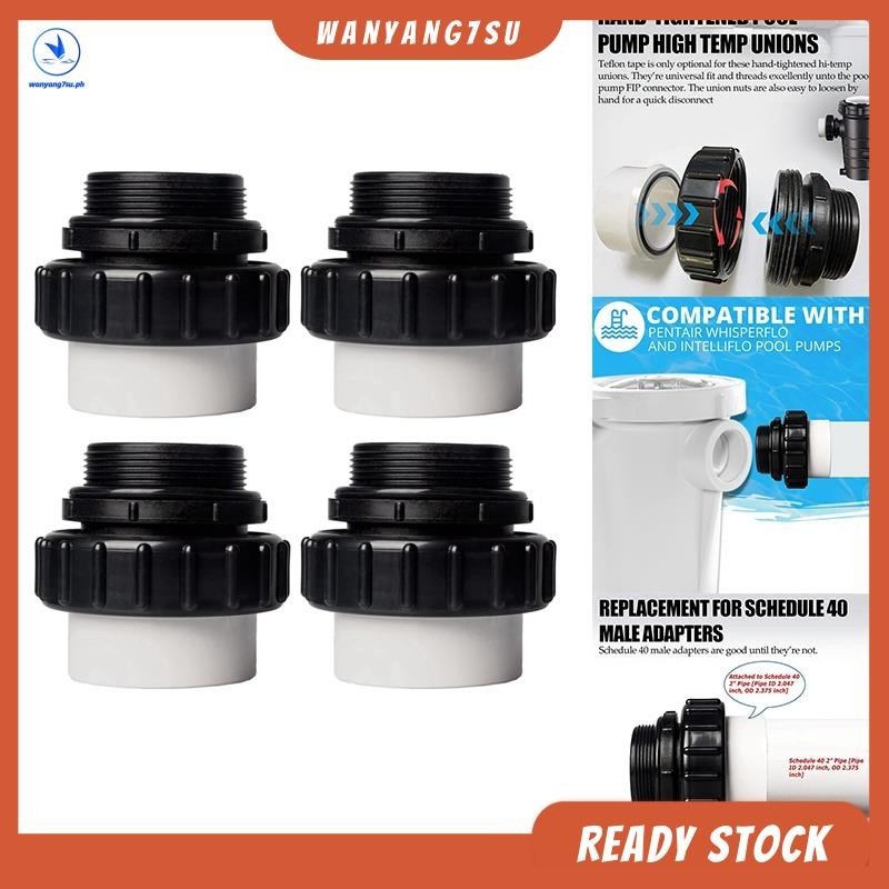 [wanyang7su] 2 Inch MIP X 2 Inch High Temperature Fitting for Pentair ...