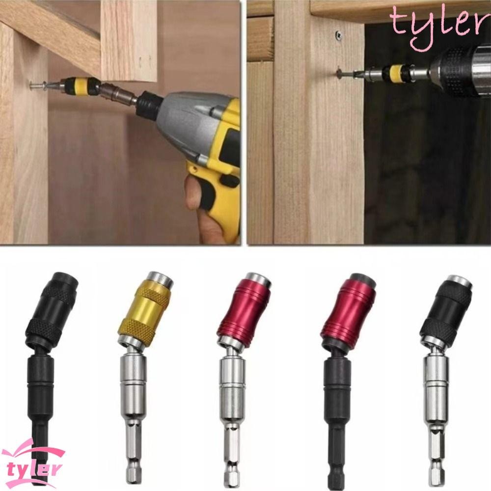 TYLER1 Screw Drill Tip, Multiangle Pivoting 1/4" Impact Tough