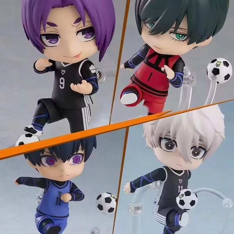 BLUE LOCK Isagi Yoichi/Nagi Seishiro/Mikage Reo/Rin Itoshi Mini PVC ...