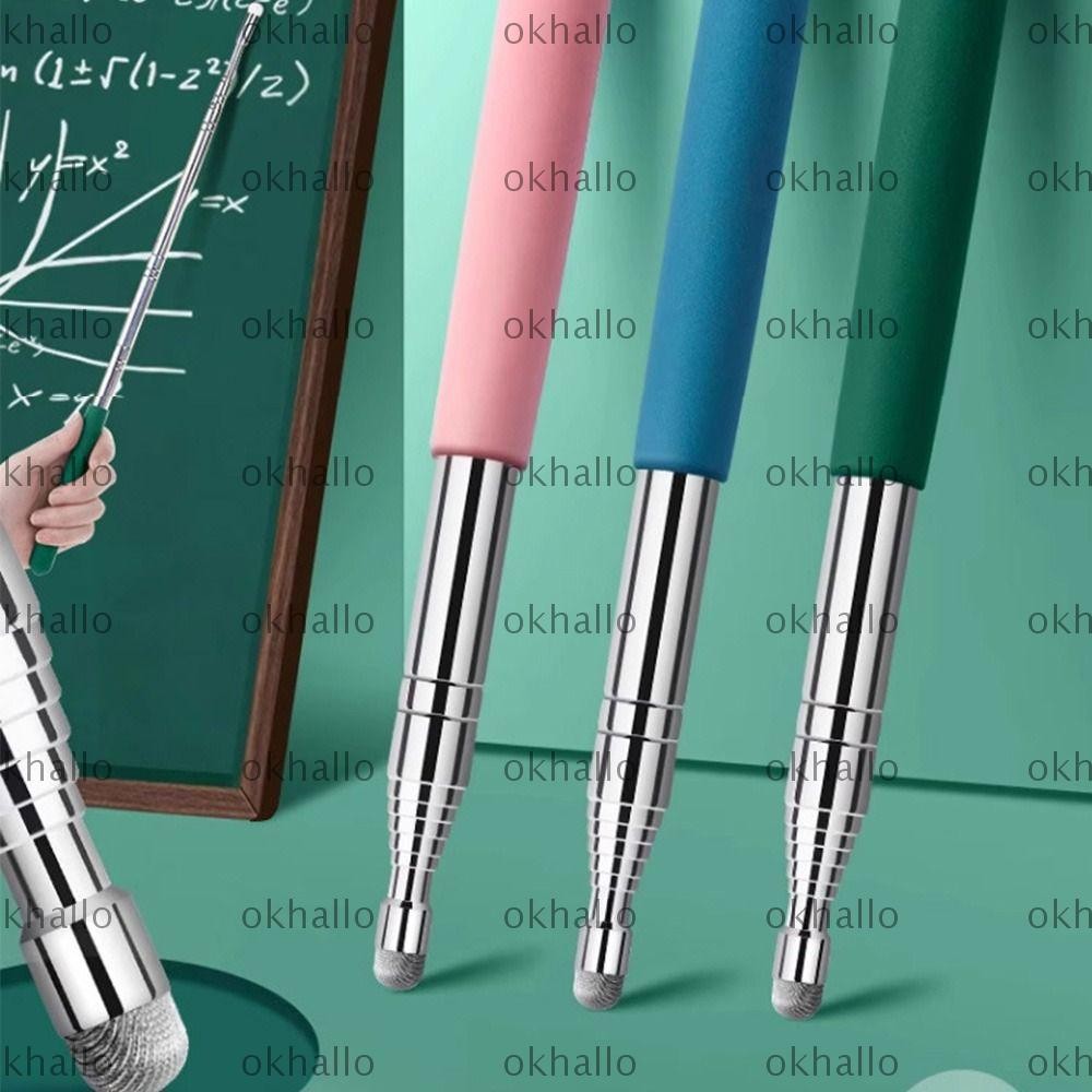 OKHALLO Retractable Teaching Stick, PPT Presentation Stainless Steel ...