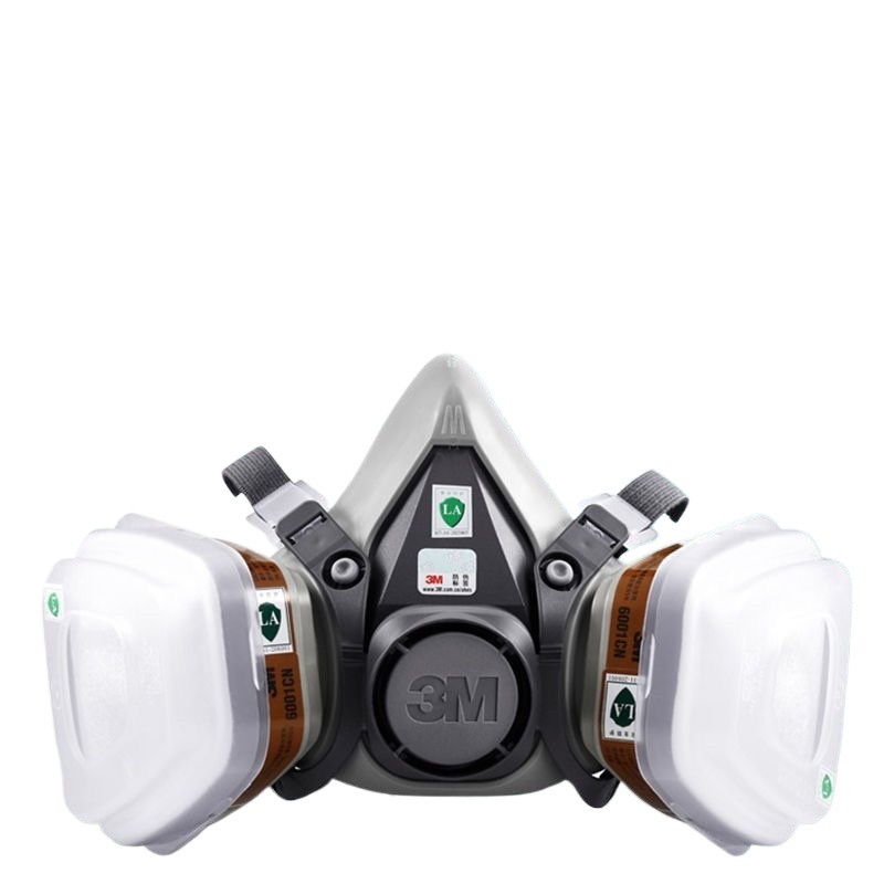 3m6200 gas mask full mask formaldehyde chemical gas dust mask ...