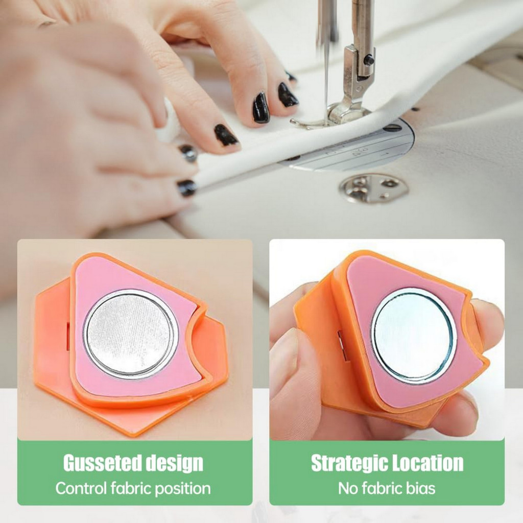 FA| Sewing Machine Magnetic Guide Magnetic Seam Guide for Sewing 2 Pcs ...