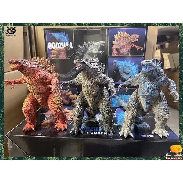 KING OF MONSTERS GODZILLA MEGA GODZILLA RED LOTUS BLUE LOTUS FORM ...