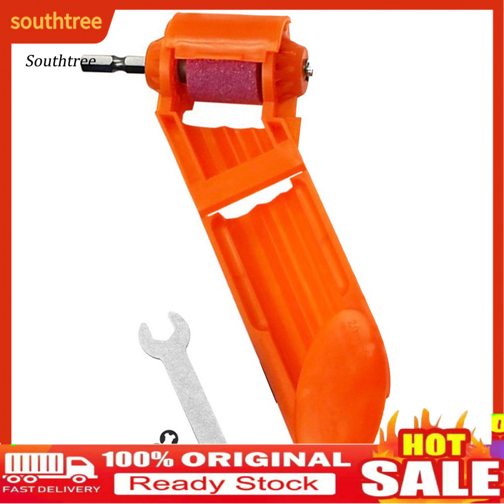 SOU_ Portable Electric Twist Drill Bit Grinding Wheel Sharpener Powered ...