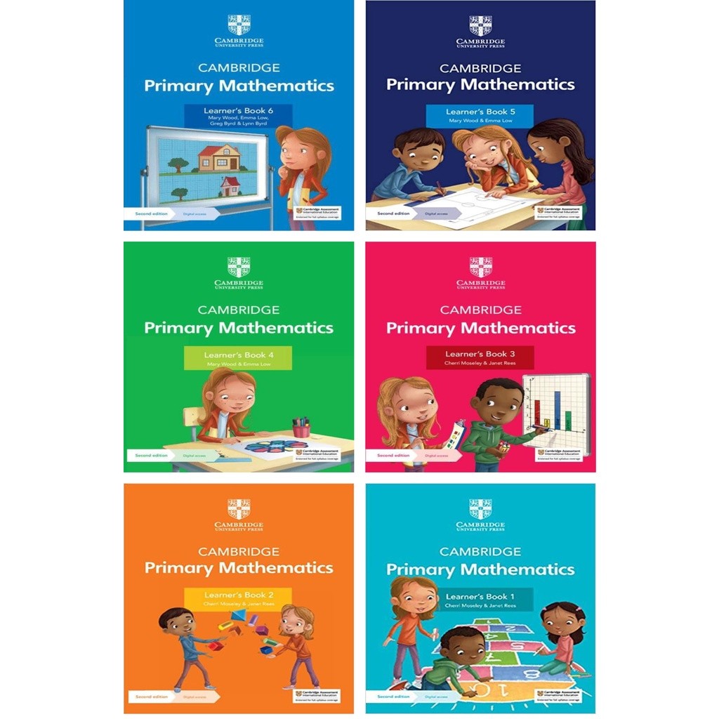 Cambridge Primary Mathematics book 123456 Learner Book / Second Edition ...
