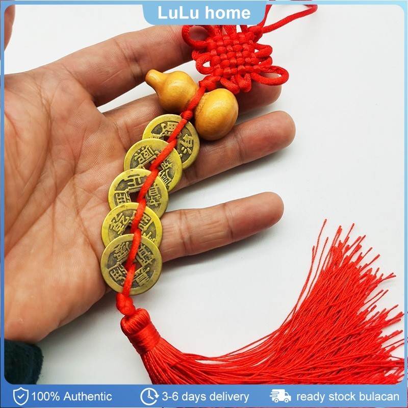 Wulou with Five Emperor Coins Lucky Charm Fengshui Pang sab it Hang ...